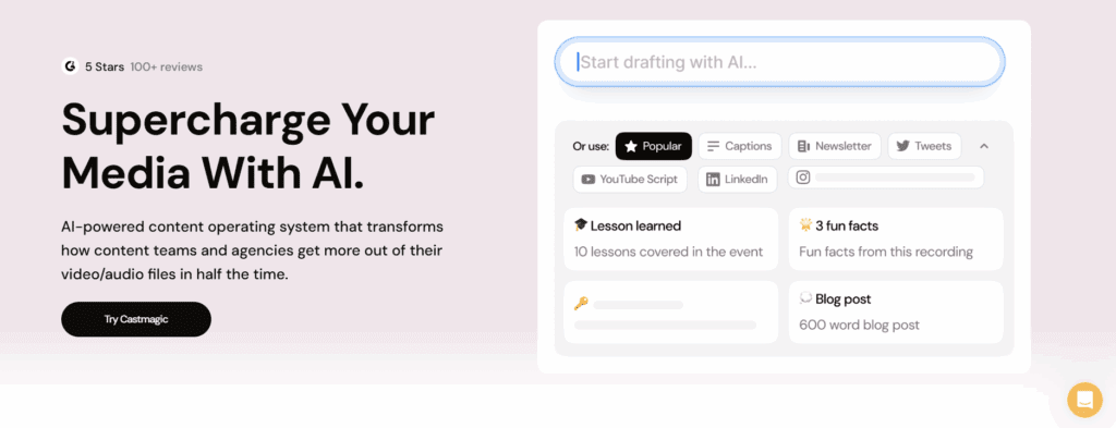 castmagic ai review 2025