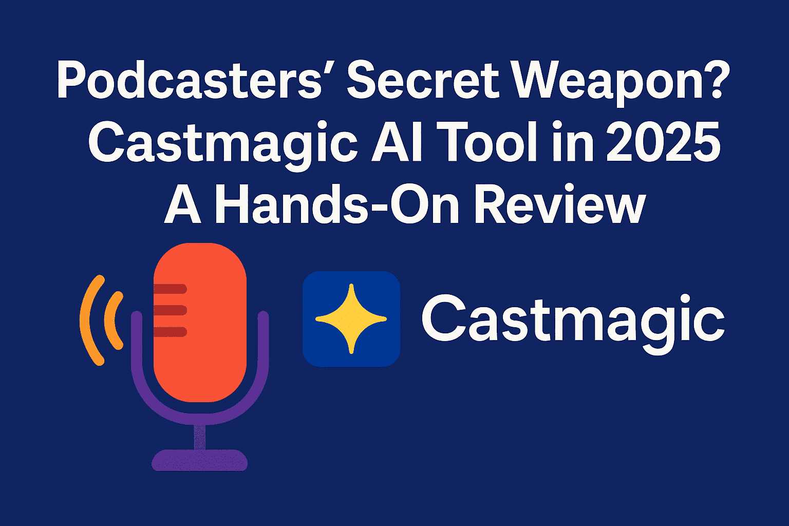 Castmagic AI Tool 2025 - Transforming Podcasts into Blog Posts, Social Media Snippets, and Show Notes Effortlessly
